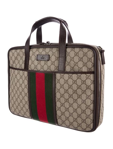 gucci laptop sleeve bag|gucci rolling laptop bag.